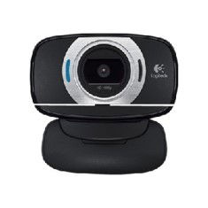Logitech C615 Webcam Full HD 1080p con Enfoque Automático y Micrófonos Integrados para PC y Mac
