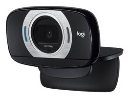 Logitech C615 Webcam Full HD 1080p/HD 720p con Autofocus y Logitech Fluid Crystal Technology, Compatible con Windows y Mac