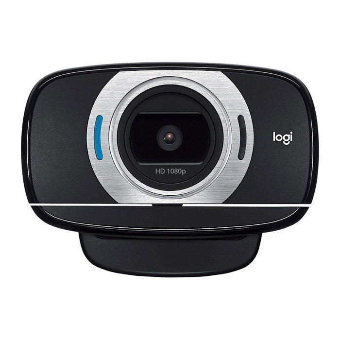 Logitech C615 Webcam Portable HD, 1080p Full HD a 30 fps, Enfoque Automático, Micrófono Integrado, USB 2.0 - Ideal para Videollamadas, Streaming, Windows/Mac/Android