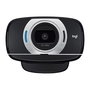 Logitech C615 Webcam Portable HD, 1080p Full HD a 30 fps, Enfoque Automático, Micrófono Integrado, USB 2.0 - Ideal para Videollamadas, Streaming, Windows/Mac/Android