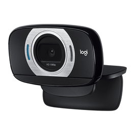 Logitech C615 Webcam Portable HD, 1080p Full HD a 30 fps, Enfoque Automático, Micrófono Integrado, USB 2.0 - Ideal para Videollamadas, Streaming, Windows/Mac/Android