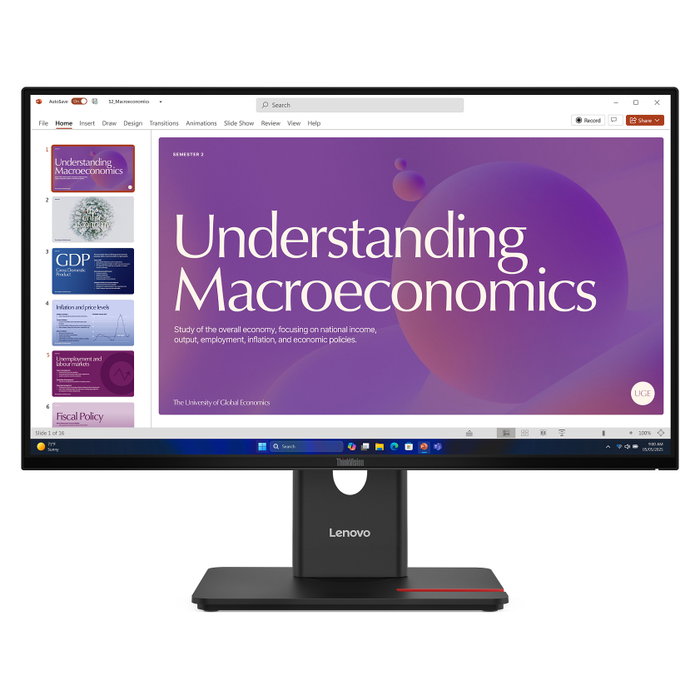 Lenovo ThinkVision T24d-40 Monitor 23.8 pulg. IPS Full HD 120Hz Negro Lenovo ThinkVision T24d-40 Monitor 23.8 pulg. IPS Full HD 120Hz Negro
