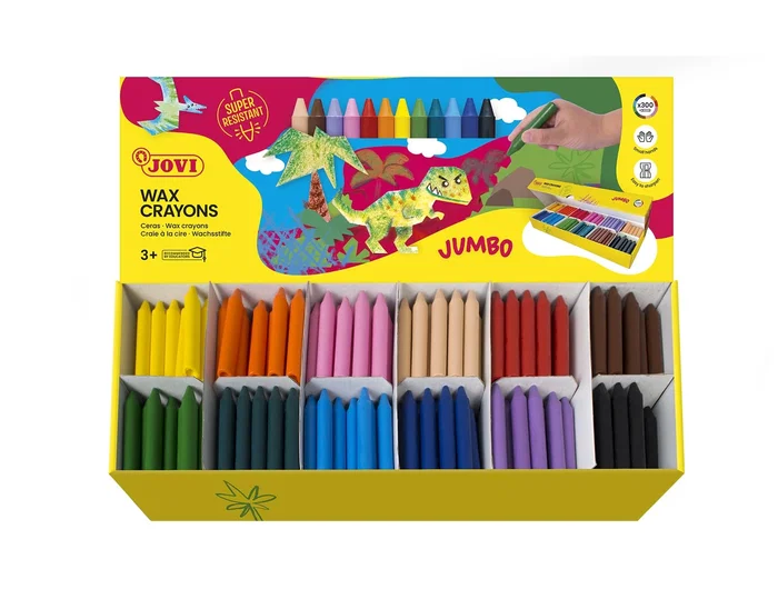 Jovi Ceras Jovicolor Colores Surtidos Caja de 300 Unidades