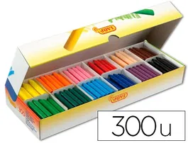 Jovi Ceras Caja con 300 Unidades Colores Surtidos Aptas para Todas las Edades No Manchan No Huelen No Se Rompen