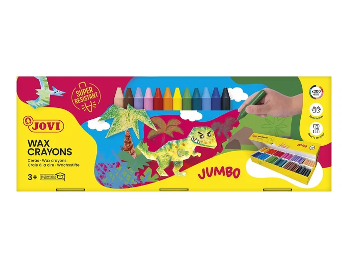 Jovi Ceras Jovicolor Colores Surtidos Caja de 300 Unidades