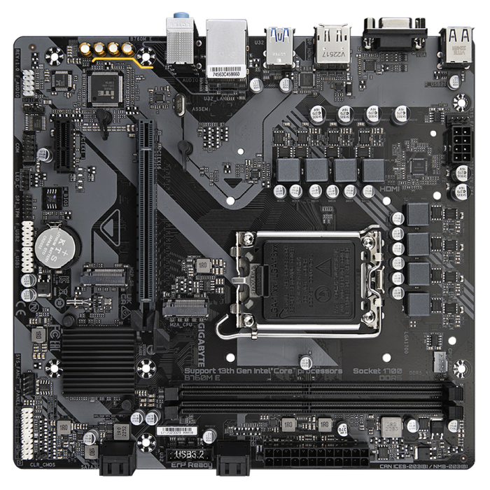 Gigabyte B760M E Micro ATX LGA 1700 DDR5