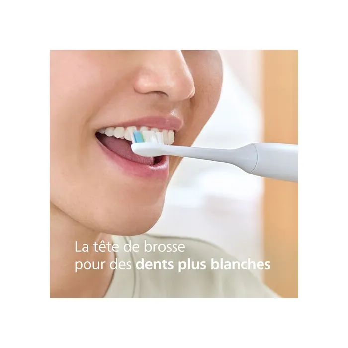 Philips HX6066/87 Optimal White - Paquete de 6 cabezales de cepillo de dientes, Blanco Óptimo