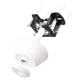 Ventilador DC Tridente 107cm 59W Blanco 4 Aspas Plegables 6980lm Regulable Mando a Distancia Temporizador Verano Invierno