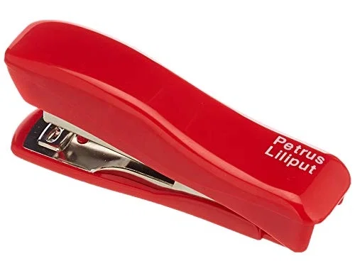Petrus Liliput 200 Recycle Mini Grapadora con Caja de Grapas