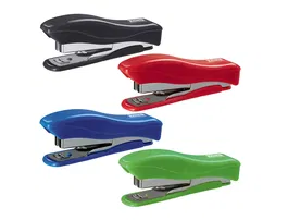 Petrus Liliput 200 Recycle Grapadora de Bolsillo Ecológica, 12 Hojas, Plástico Reciclado, Incluye Grapas