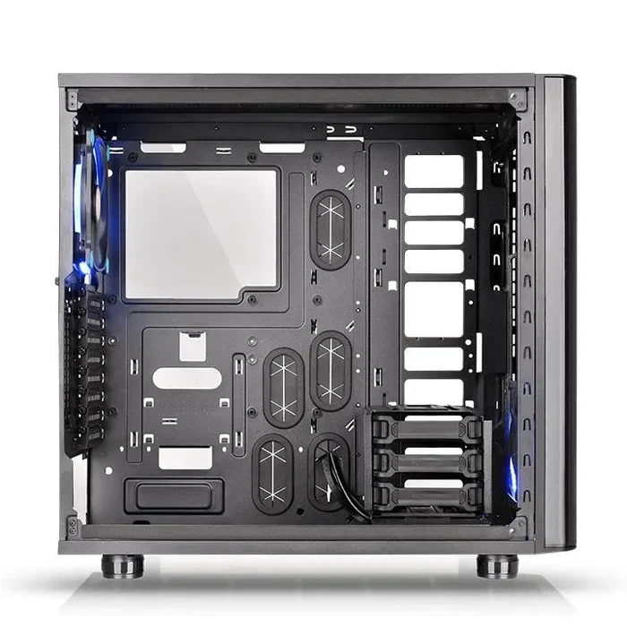 Thermaltake View 31 Cristal Templado Negro - Torre Midi sin Fuente, USB 3.0 y 2 Ventiladores 140mm Thermaltake View 31 Cristal Templado Negro - Torre Midi sin Fuente, USB 3.0 y 2 Ventiladores 140mm