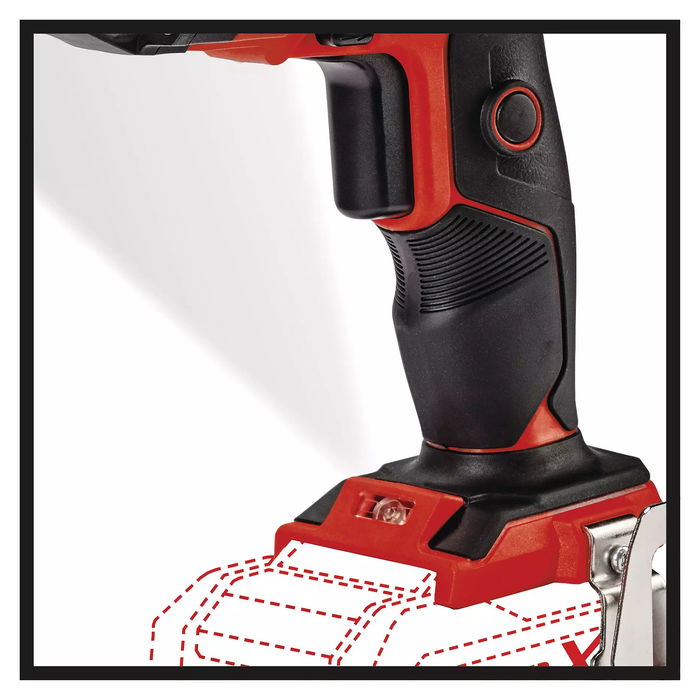 Einhell TE-DY 18 Li Solo Destornillador Eléctrico a Batería 18V, Mango Pistola, 4000 RPM, Luz Integrada Einhell TE-DY 18 Li Solo Destornillador Eléctrico a Batería 18V, Mango Pistola, 4000 RPM, Luz Integrada