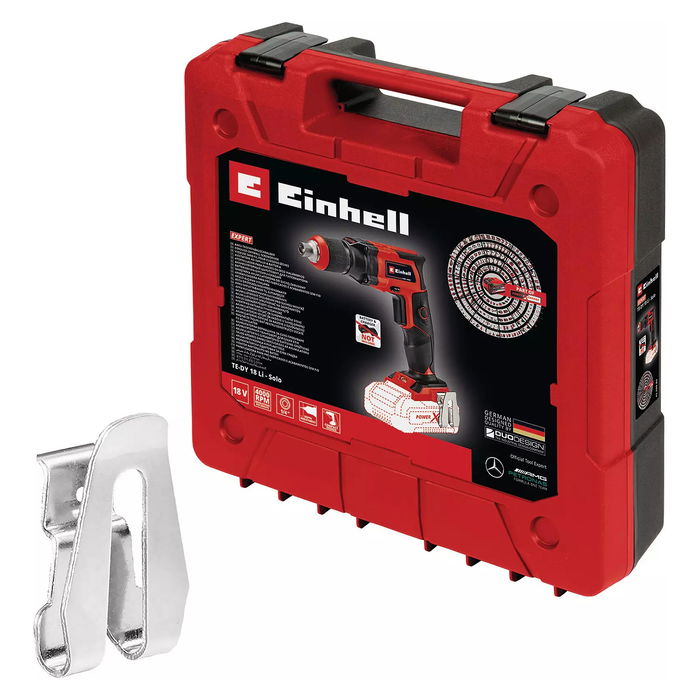 Einhell TE-DY 18 Li Solo Destornillador Eléctrico a Batería 18V, Mango Pistola, 4000 RPM, Luz Integrada Einhell TE-DY 18 Li Solo Destornillador Eléctrico a Batería 18V, Mango Pistola, 4000 RPM, Luz Integrada