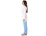 Disfraz de Doctora Mujer Adulto Talla XL - Bata Blanca y Pantalón Celeste
