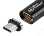 MicroConnect Enchufe Magnético USB4 Premium, MC-LS-USB4CC0.5-A, 40Gbps, 240W, 8K, 2 Unidades