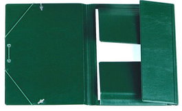 Carpeta De Gomas Y Solapas Iberplas Pvc 4º Verde
