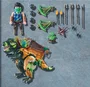 Playmobil dino rise 71261 t-rex con armadura y lanzador de piedras