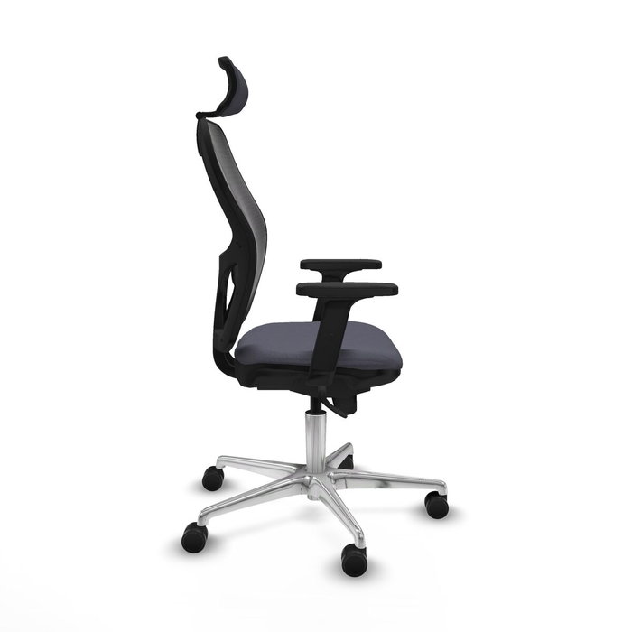 PIQUERAS Y CRESPO Silla de oficina Jorquera con mecanismo Sincro, Gris oscuro y Negro PIQUERAS Y CRESPO Silla de oficina Jorquera con mecanismo Sincro, Gris oscuro y Negro