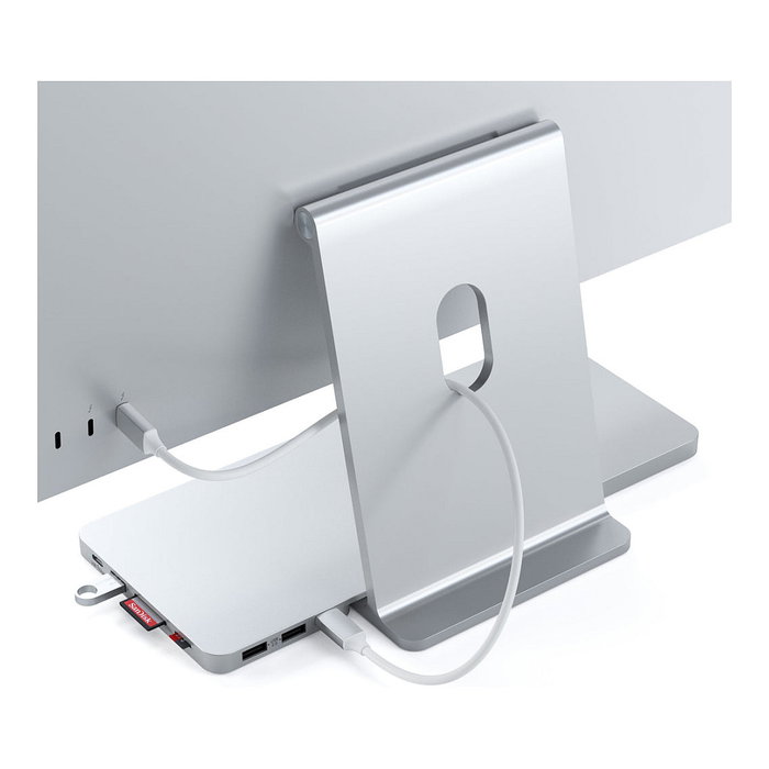 Satechi USB-C Slim Dock para iMac 24 pulgadas, Plata