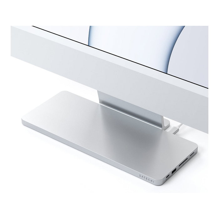 Satechi USB-C Slim Dock para iMac 24 pulgadas, Plata