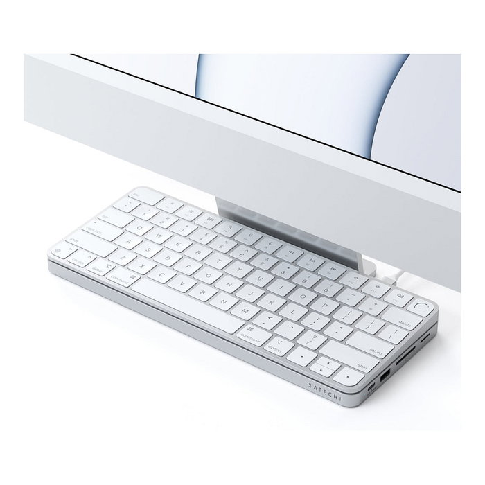 Satechi USB-C Slim Dock para iMac 24 pulgadas, Plata