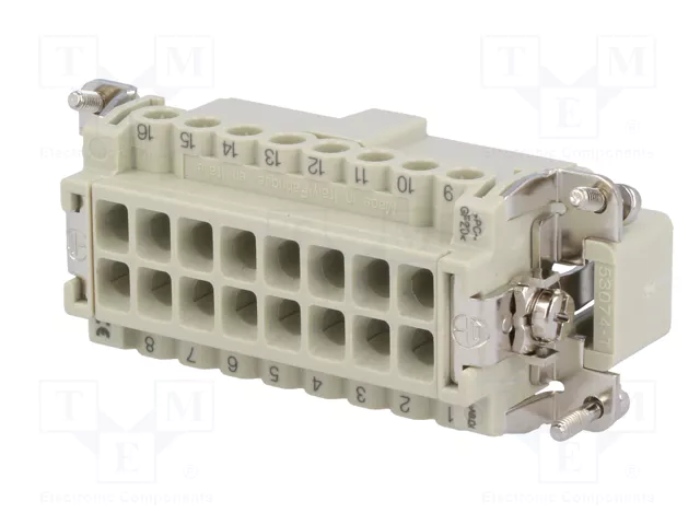 ILME CNE Conector HDC Macho de 16 Pines