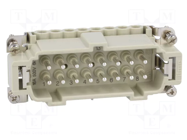 ILME CNE Conector HDC Macho de 16 Pines