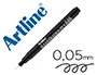 Artline EK-2805ILN Rotulador Calibrado Micrométrico Negro Illustration Pen Punta Poliacetal 0,05mm