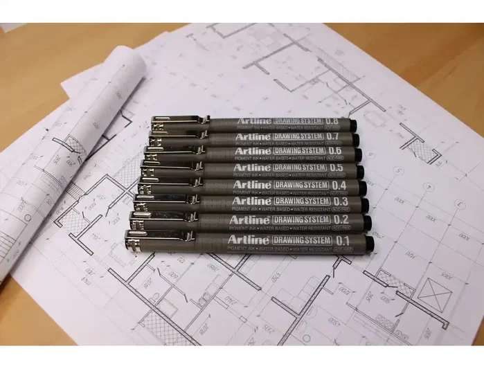 Artline Rotulador de punta fina EK-2805ILN Negro 0,05 mm