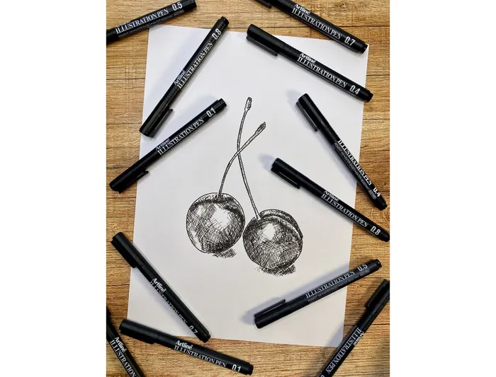 Artline EK-2805ILN Rotulador Calibrado Micrométrico Negro Illustration Pen Punta Poliacetal 0,05mm