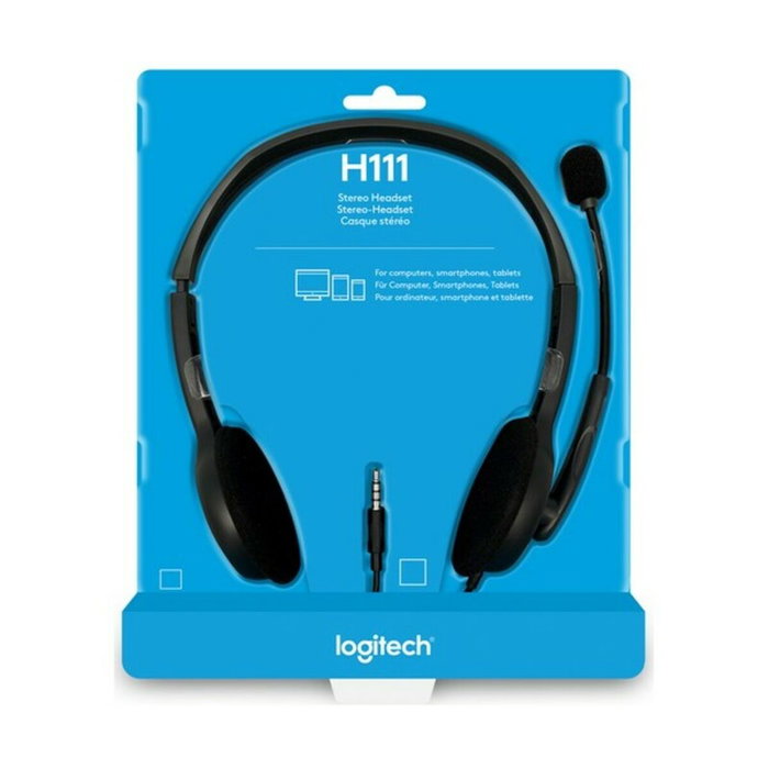 Logitech H111 Stereo Headset Negro Logitech H111 Stereo Headset Negro
