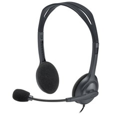 Logitech H111 Auriculares Estéreo con Micrófono Negro