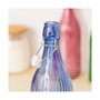 Quid Botella con Tapón Vidrio Viba 1 L Azul
