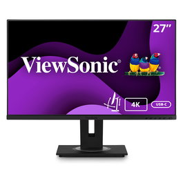 Viewsonic VG2756-4K Monitor 27" UHD 4K 3840x2160 IPS 75Hz 5ms HDMI/DP/USB-C Altavoces Negro