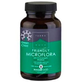 Terranova Magniprobio Infantil 50 Cápsulas - Complemento para Flora Intestinal