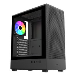 FSP M221-BA Carcasa Midi Tower ATX Negro ARGB