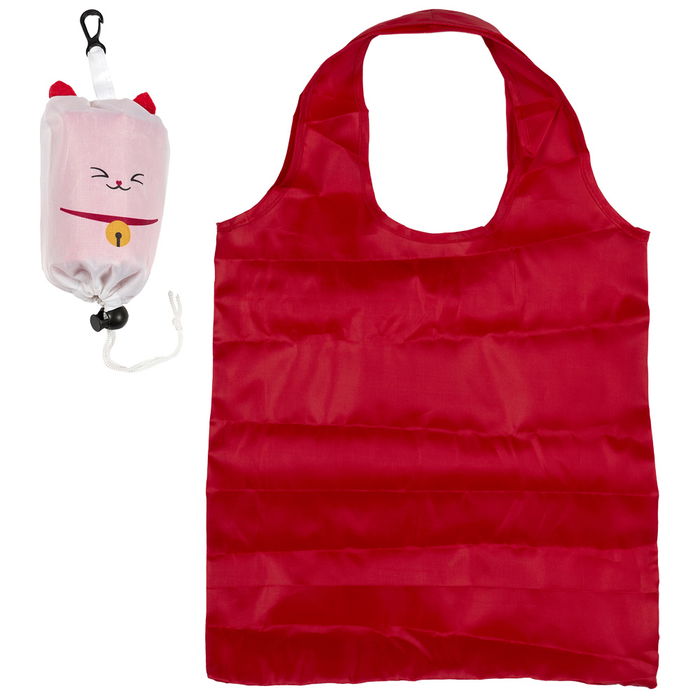The Concept Factory Bolsa Compra Plegable Kawaii Colección Azul Rojo Negro Rosa