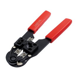 LogiLink WZ0004 Herramienta de crimpado modular RJ45 con cortador y pelador