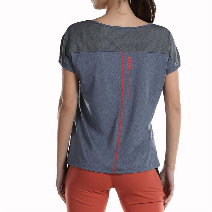 Camiseta de Manga Corta Mujer +8000 NOVAR-293 Gris
