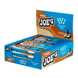 Weider Joe's Soft Bar Cookie Dough 12X50Gr. Barrita Proteica con 25% de Proteína y Bajo en Azúcar