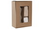 DKD Home Decor Set de 3 Jarrones de Gres Orgánico Rugoso