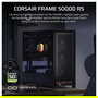 Corsair 5000D Airflow FRAME Torre Media para PC Gaming, Negro, ATX/EATX, Ventana de Cristal Templado, 4 Ventiladores, Gestion de Cables