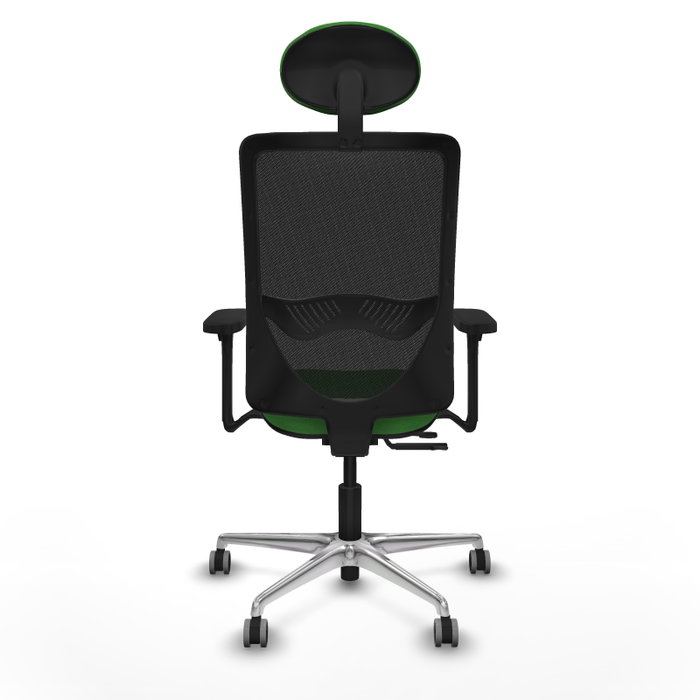 PIQUERAS Y CRESPO Silla de oficina Zulema Verde con Brazos 3D PIQUERAS Y CRESPO Silla de oficina Zulema Verde con Brazos 3D