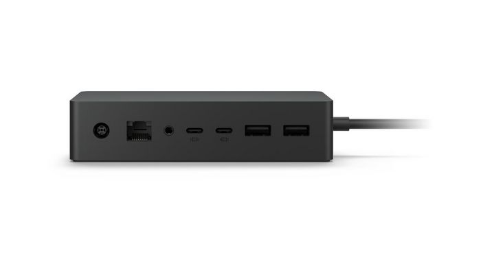 Microsoft IT/PL/PT/ES EMEA Adaptador Docking USB-A x 2, USB-C x 2, USB-C Gen 2 x 2, Ethernet para Doble Monitor 4K