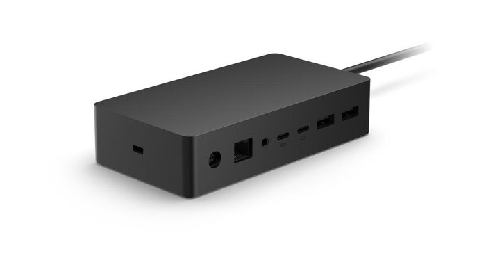 Microsoft IT/PL/PT/ES EMEA Adaptador Docking USB-A x 2, USB-C x 2, USB-C Gen 2 x 2, Ethernet para Doble Monitor 4K