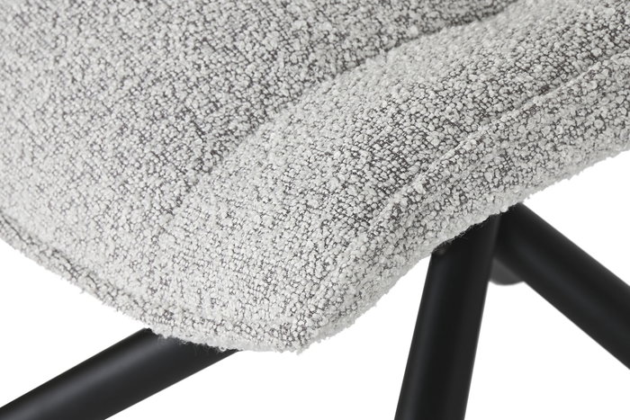 DKD Home Decor Silla Moderno 49.5 x 91 x 54.5 cm (2 Unidades) Poliester Metal