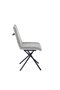 DKD Home Decor Silla Moderno 49.5 x 91 x 54.5 cm (2 Unidades) Poliester Metal