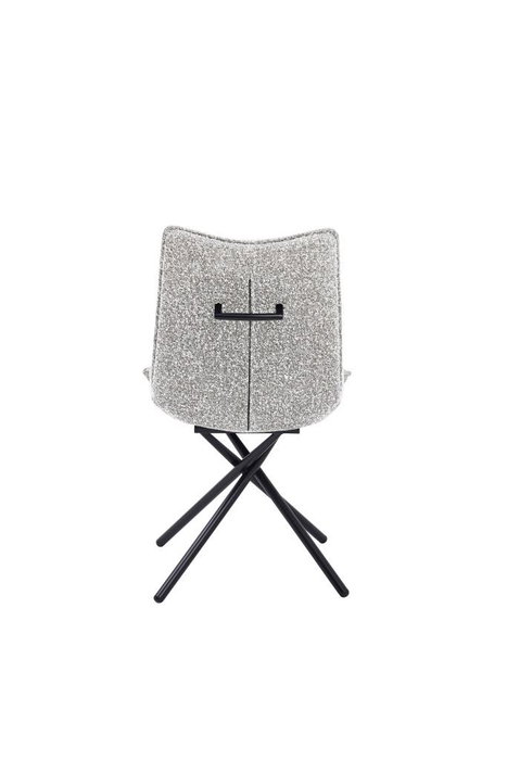 DKD Home Decor Silla Moderno 49.5 x 91 x 54.5 cm (2 Unidades) Poliester Metal