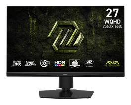 MSI MAG 272QPF E20 Monitor Gaming 27 Pulgadas QHD 200 Hz IPS Negro