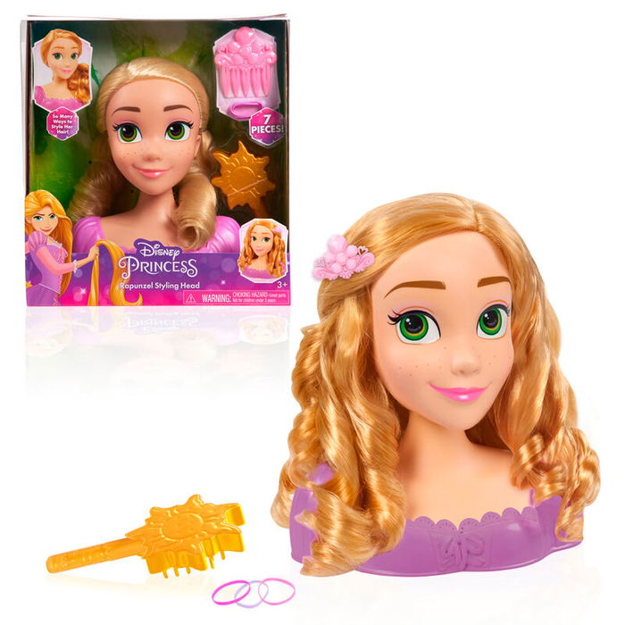 Just Play Busto Rapunzel Disney con Accesorios Just Play Busto Rapunzel Disney con Accesorios